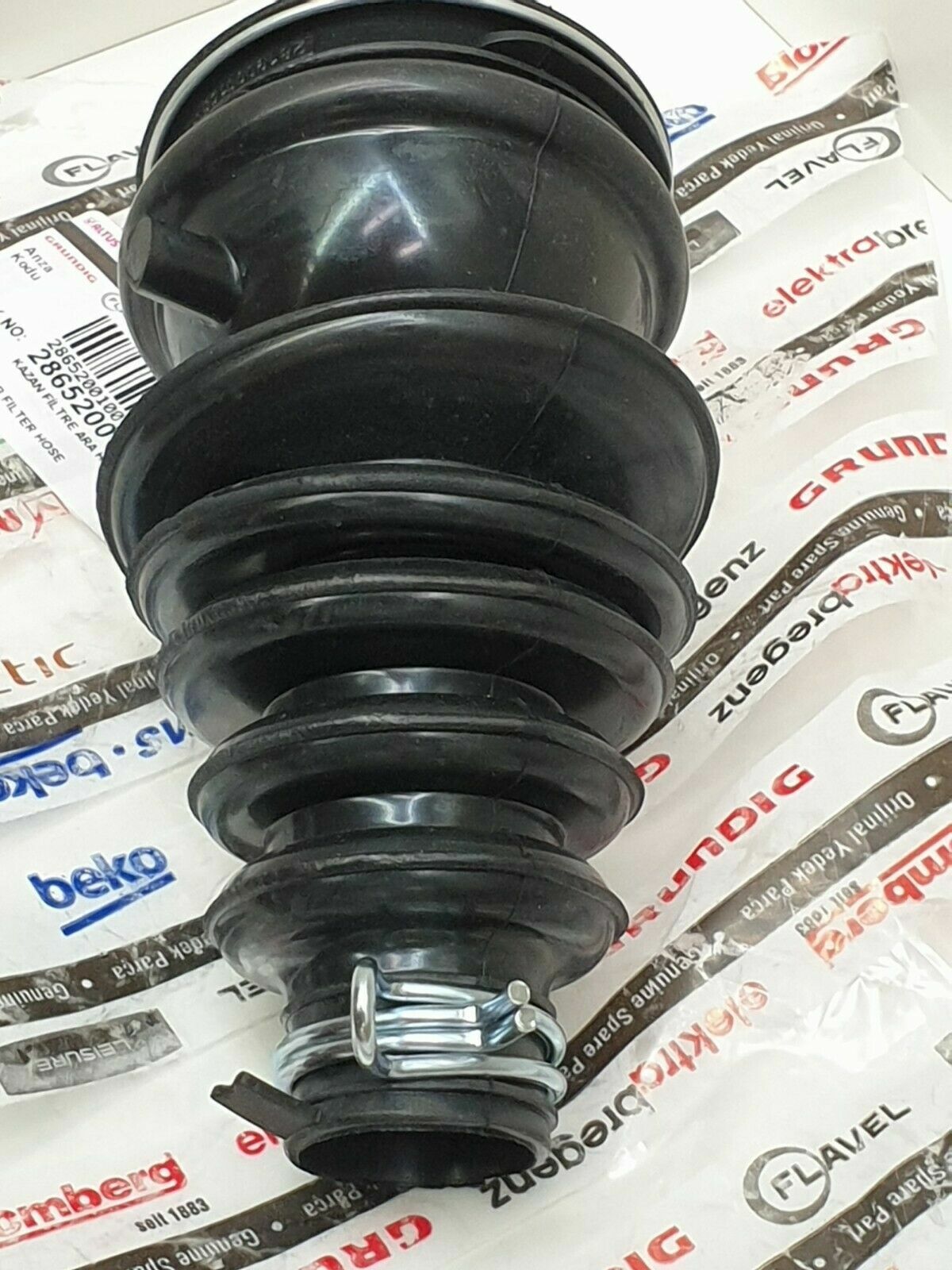 Tubo Di Scarico Originale Lamona / Beko (2865200100) Per Lavatrice – Ricambio Specifico Per Vari Modelli - 5