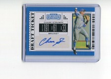 2019 Contenders Draft Prospect Ticket Autographs Chase Strumpf Auto
