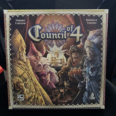 Council of 4 * Board Game * CMoN * New in Box *
