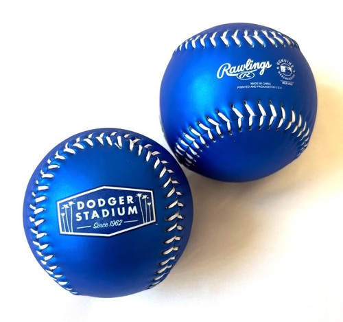 2025 Los Angeles Dodgers Vs Yankees Dueling Stadium Exclusive Baseball Ball - Picture 3 of 8