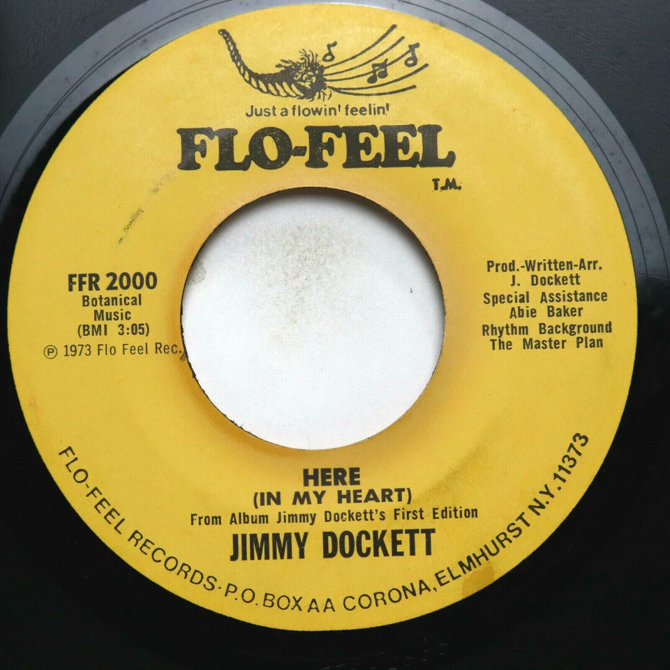 JIMMY DOCKETT - HERE (IN MY HEART) / I GOT IT - SOUL 45 Foto 2 de 2