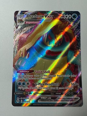 Drednaw VMAX 015/073 Full Art Ultra Rare Pokémon 2020 Champion's Path NM/M