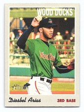 2019 Topps Heritage Minor League Diosbel Arias #44   Down East Wood Ducks