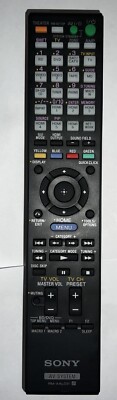 Sony AV SYSTEM RM-AAL031 Remote