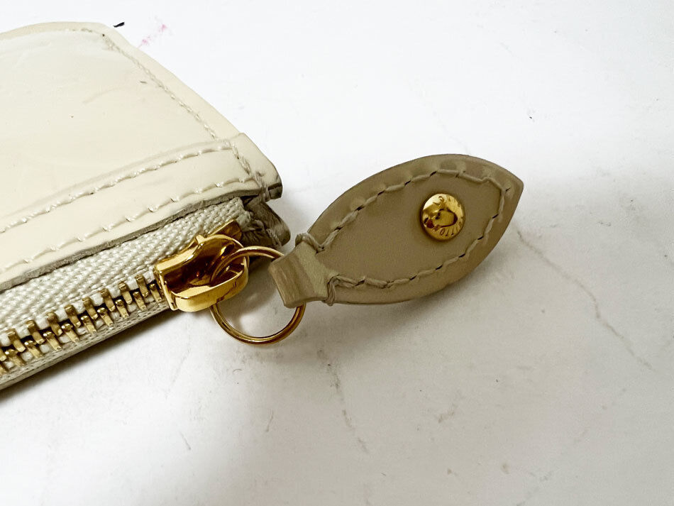 LOUIS VUITTON Monogram Vernis Pochette Cl? NM Coin Key Ring LOUIS VUITTON Monogram Vernis Pochette Cl? NM Coin Key Ring