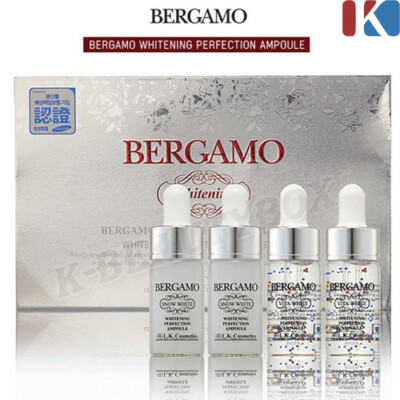 BERGAMO Snow White＆Vita White Ampoule 13ml Whitening Ampoule Lightening Ampoule