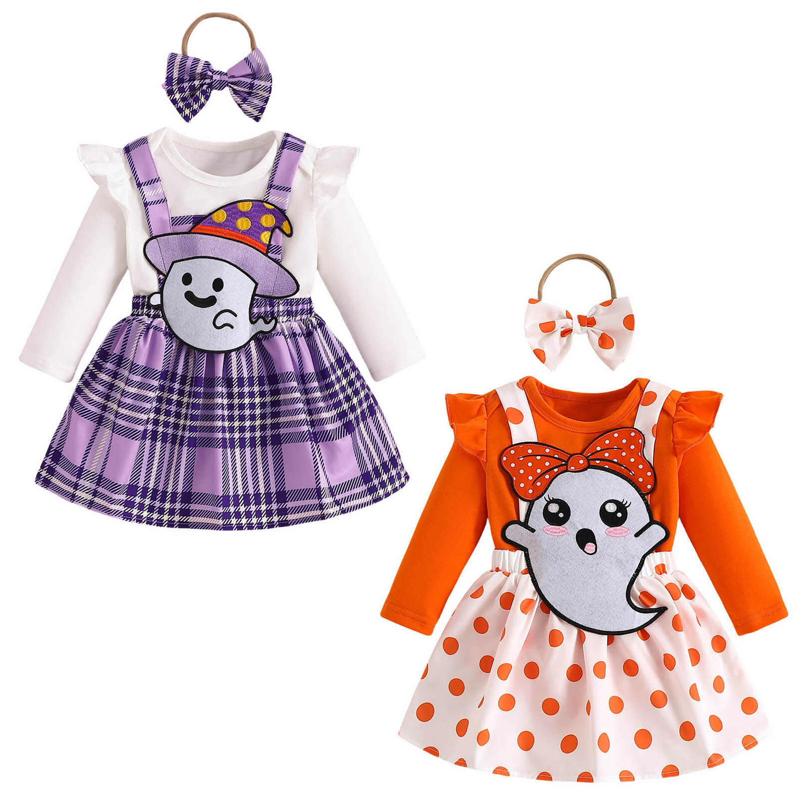 Baby Girls Dress A line Costume Halloween Outfit Press Buttons Romper baby-girls-dress-a-line-costume-halloween-outfit-press-buttons-romper