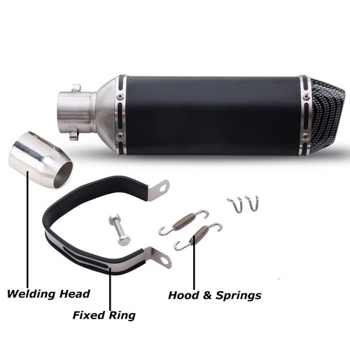 Motorcycle Exhaust Muffler Tail Pipe Slip Kit For Dirt Bike 38mm-51mm For Atv - Picture 5 of 12
