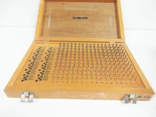RALMIKE'S TOOL-A-RAMA M-1 .061 .250 MINUS PIN GAGE SET 190 PIECE