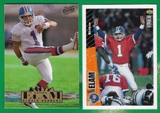 Jason Elam 2 Card LOT Broncos (MINT) 1995 Fleer Ultra #90 1996 Upper Deck #146