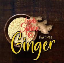 100% Organic Ginger Root Powder PREMIUM Raw Ground Ginger Zingiber Officinale