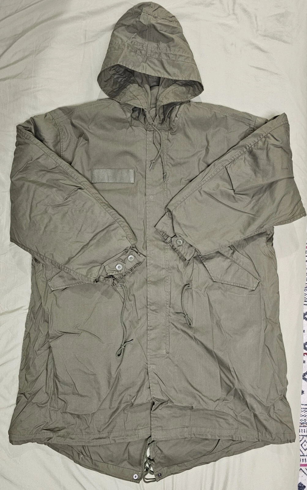 SUPREME FUTURA FISHTAIL PARKA OLIVE