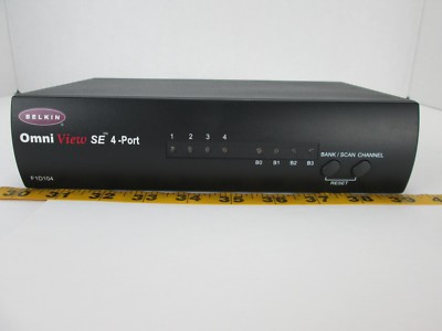 Belkin Components 4- Port F1D104 Omni View SE DC 9V, 600mA T
