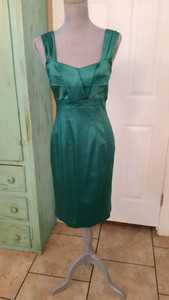 calvin klein emerald green dress