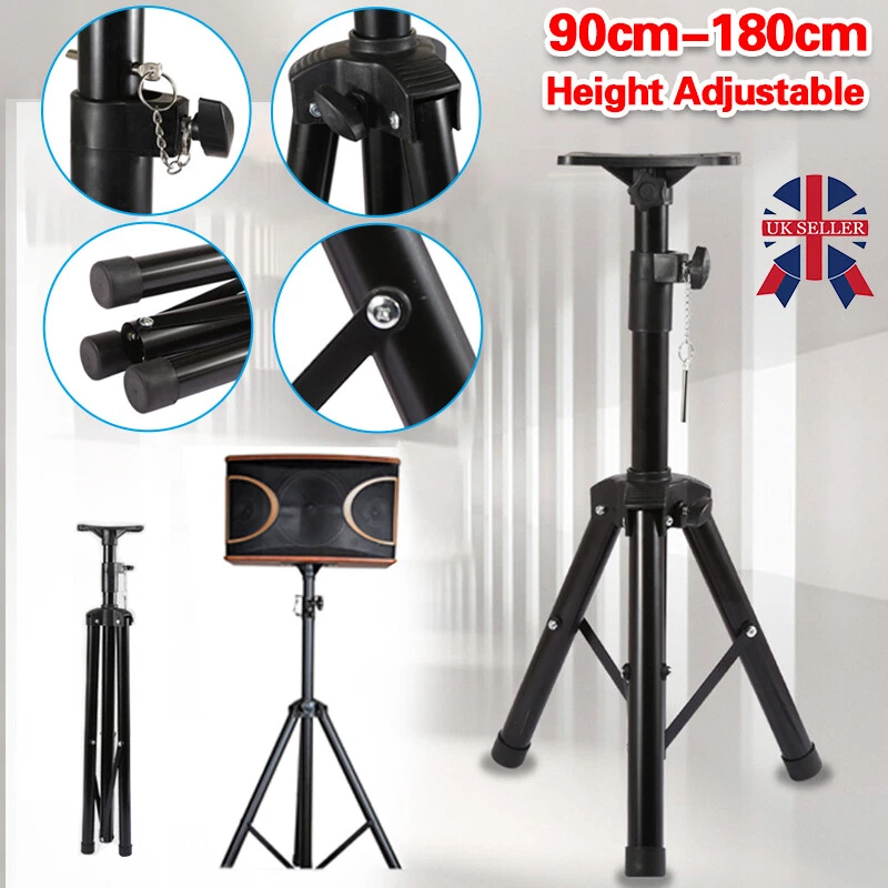 Showgear Speaker Stand Set Casse E Borsa Di Trasporto Coppia Pali Sollevamento Cassa Attive Passive