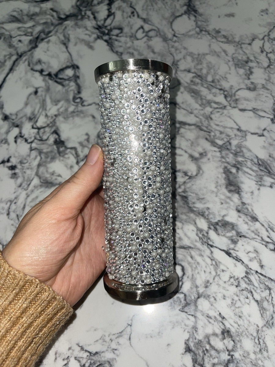 Used Bath & Body Works Fine Fragrance Mist Spray Holder Rhinestone