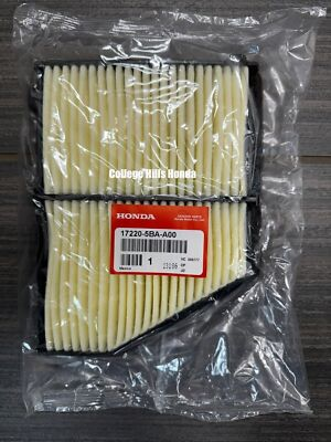 #ad Genuine OEM Honda Engine Air Filter 17220 5BA A00 For Select Civic and HR V### $16.92