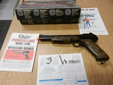 Vintage Daisy Power Line 1200 CO2 Powered BB Pistol W/ Box Owner's manual Used