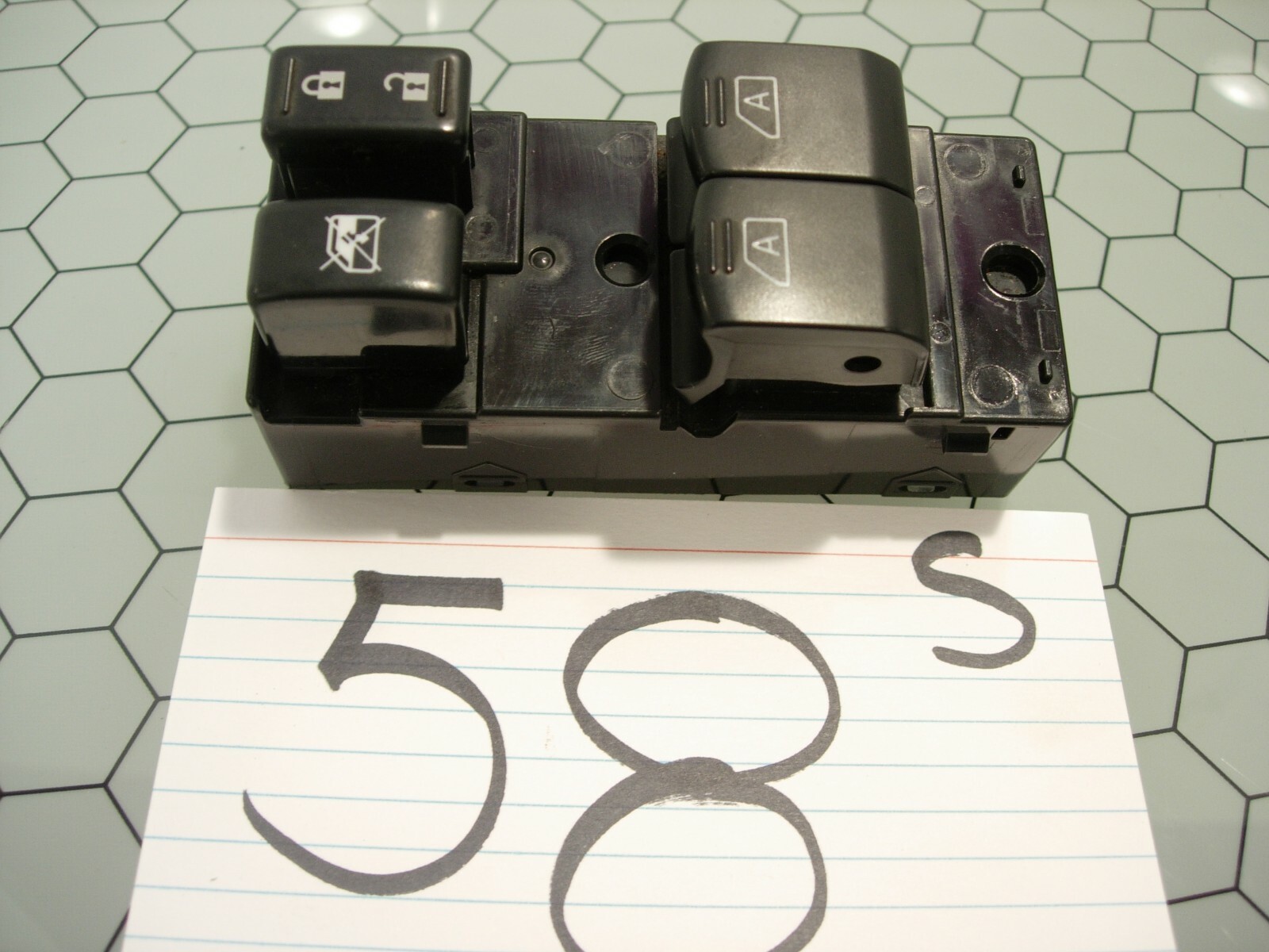 15 16 17 Chevrolet Express Master Window Switch Control Power DRIVER #58-S 
