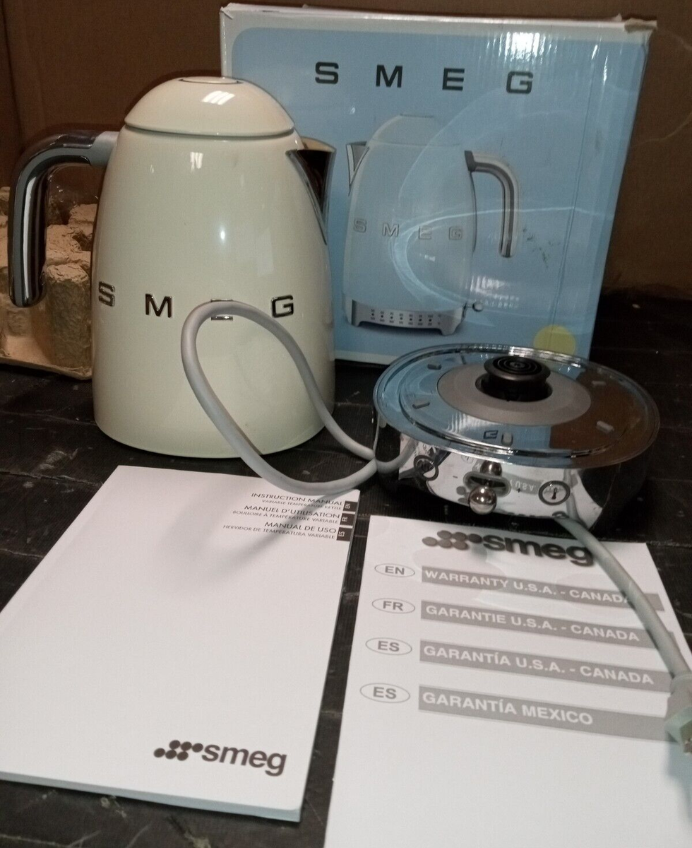 Smeg Retro Variable Temperature Kettle, Cream