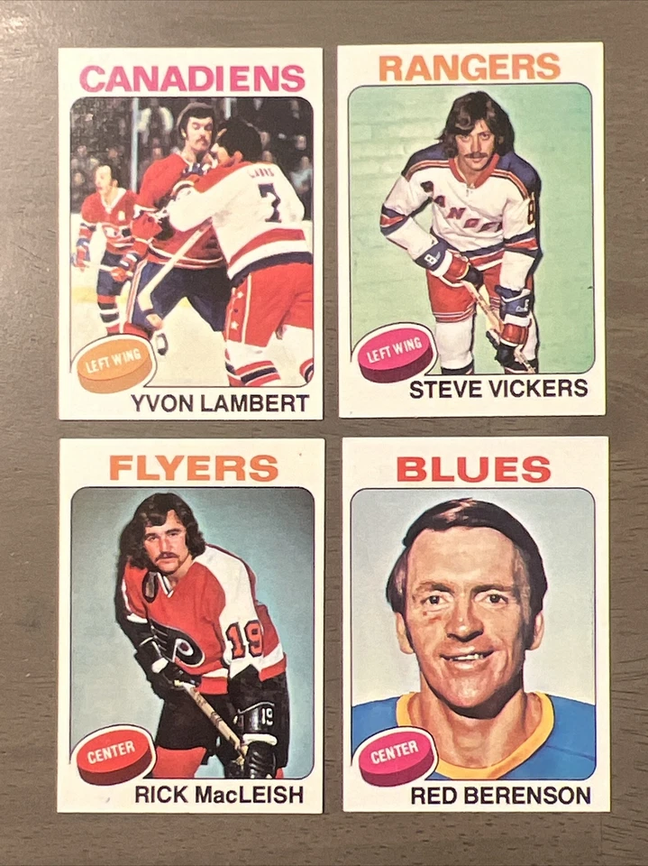 1975-76 TOPPS HOCKEY #1-330 EXNM/NM COMPLETE YOUR SET FREE SHIPPING - Image 4 of 4