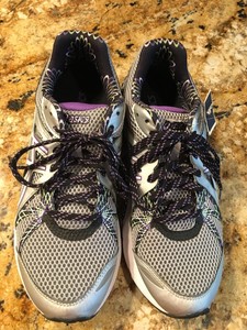 asics metallic sneakers