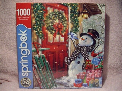 Delivering Gifts - Springbok Puzzle (SEALED)