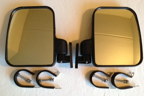 Side View Mirror Set for Arctic Cat Wild Cat/Prowler UTV, Heavy Duty, Large Size