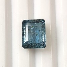 Santa Marira Aquamarine 8X10 mm Emerald Cut Natural Faceted Gemstone 3.75 Carat