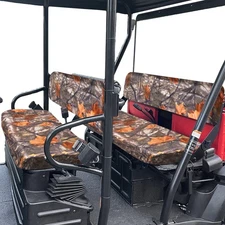 2Set UTV Bench Seat Cover 1680D Cover for Kawasaki Mule 4010 4000 3000 3010 3020