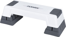 Step Da Aerobica/Aerobic Step/Stepper Professionale - Altezza Regolabile (Bianco