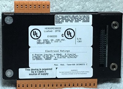 HORNER PLC MODULE HE800MIX902E NO BOX NEVER USED SEE PICS
