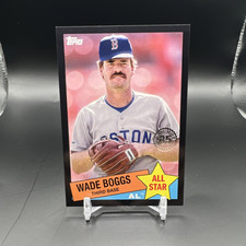 🔥🔥2020 Topps 1985 All-Stars Wade Boggs #85AS-21 Black /299 Boston Red Sox