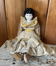 15 Antique China Porcelain Head Doll Original Costume 1 Germany