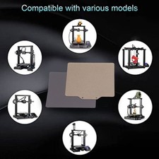 3D Printer Build Plate 280x280mm Double Sided PEI Magnetic Rubber Spring Steel