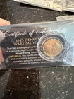 1943 Steel Lincoln Wheat Cent 24KT Gold Plated Uncirculated-Lot of 15