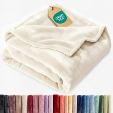 Ultra Soft Fleece Blanket King Size - Flannel Fleece Luxury King Blanket - Li...