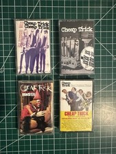  LOT OF 4  Cheap Trick Cassette Tape Lot