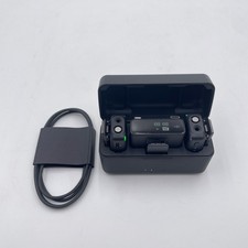 DJI Mic 2 TX  1 RX  Charging Case , Wireless Lavalier Microphone Black
