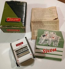 Vintage GOSSEN "SIXON Dual" Light Meter with Box  Manuals, Germany, EX Cond