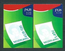 Holland - Mail 2001 Yvert 1847D/E Booklet ** Mnh