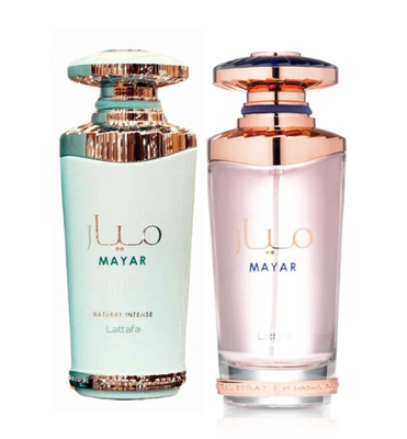 Lattafa Mayar + Mayar Natural Intense EDP 3.4 oz Women 2PC Perfume