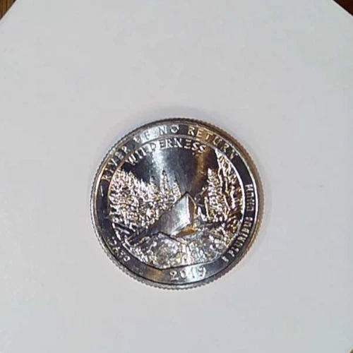 2019 W River of No Return Idaho Wilderness National Park Quarter West Point