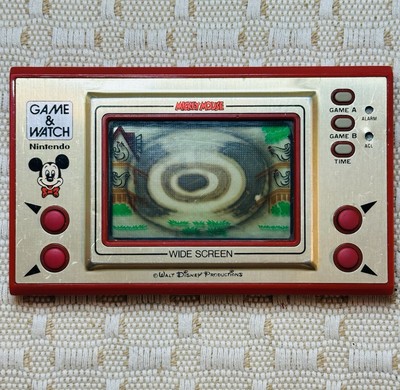 【1981年製】GAME&WATCH MICKEY MOUSE Nintendo Game & Watch Mickey Mouse 1981 Vintage fully Tested