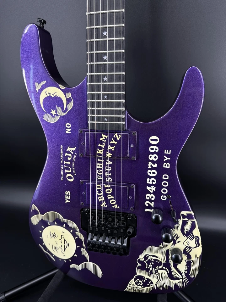 U.S Kirk Hammett Signature KH-Ouija Electric Guitar - Limited Edition Purple - Image 3 of 4