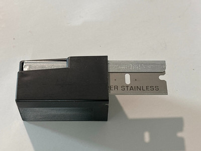 Vintage GEM Stainless Single Edge Razor Blade Dispenser American Safety Razor 6 
