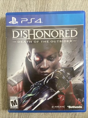 Dishonored: Death of the Outsider (Sony PlayStation 4, 2017) (COMPLETE & TESTED)