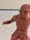 2 Vintage 1960s Louis Marx & Co Indian And Ape Man 6" figures Plastic Toys — photo 3