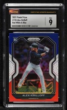 2021 Panini Prizm Tier II Red White & Blue Alex Kirilloff #194 CSG 9 Mint 06na