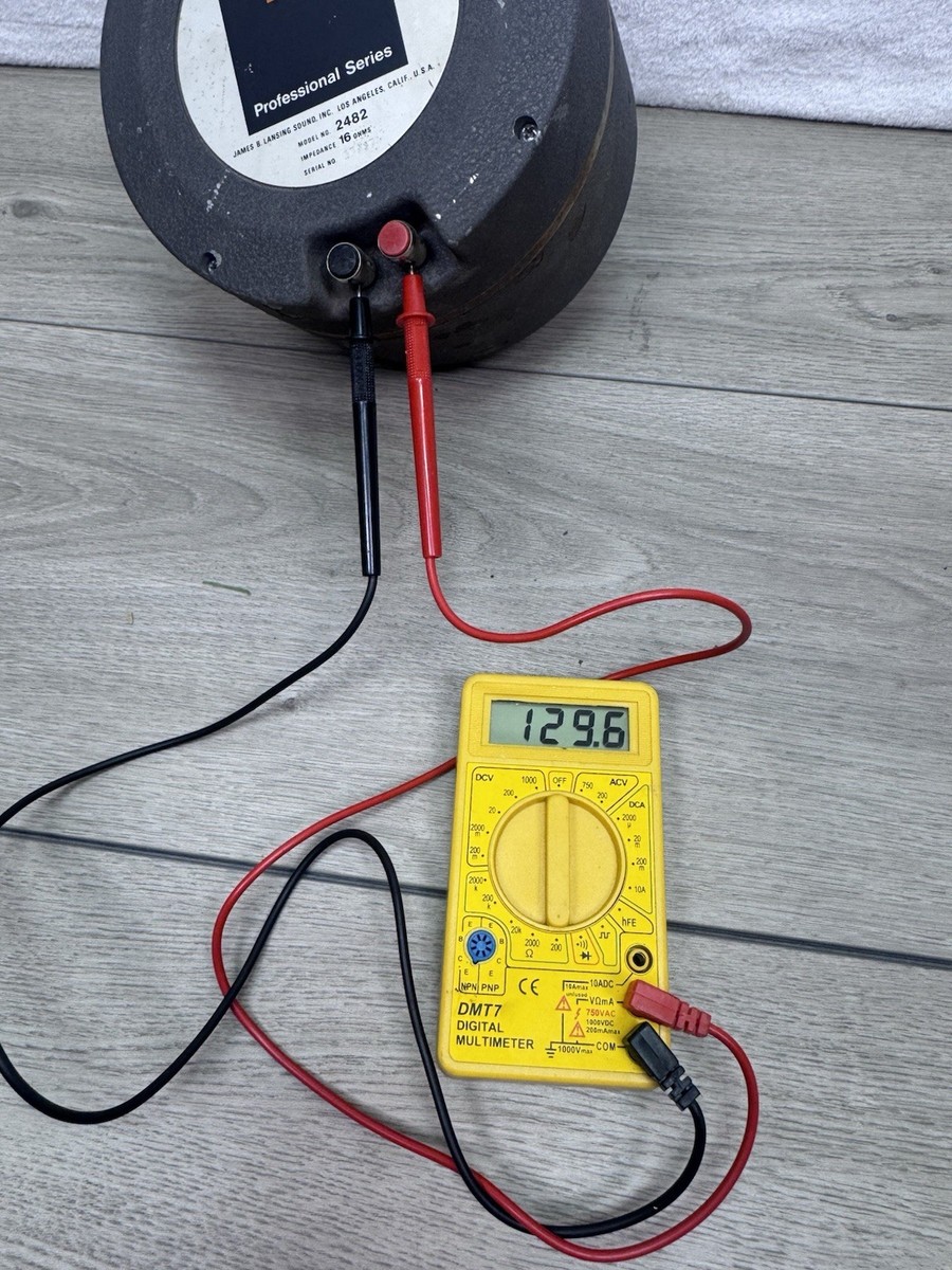 JBL 2482 Compression Driver Alnico Magnet Tested Working ~129.6